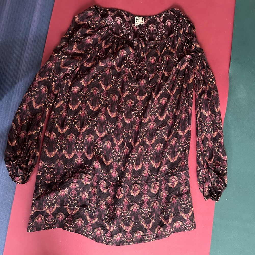 Haute Hippie Silk Cover Up Dress Size M Medium
